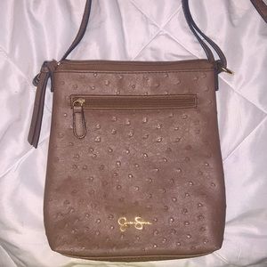 Jessica Simpson tan cheetah crossbody